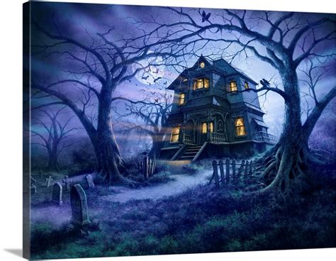 Haunted House II Wall Art, Canvas Prints, Framed Prints, Wall Peels | Great Big Canvas