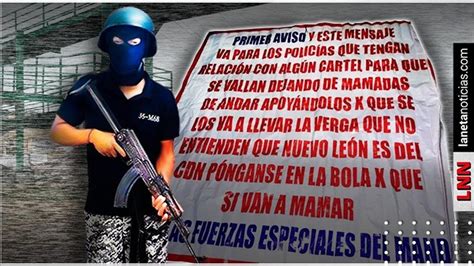 Cártel del Noreste deja temible advertencia a policías en Nuevo León - YouTube