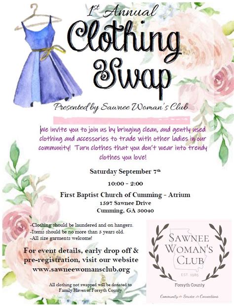 1st Annual Clothing Swap - Cumming Local