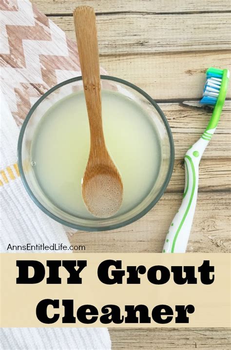 DIY Grout Cleaner