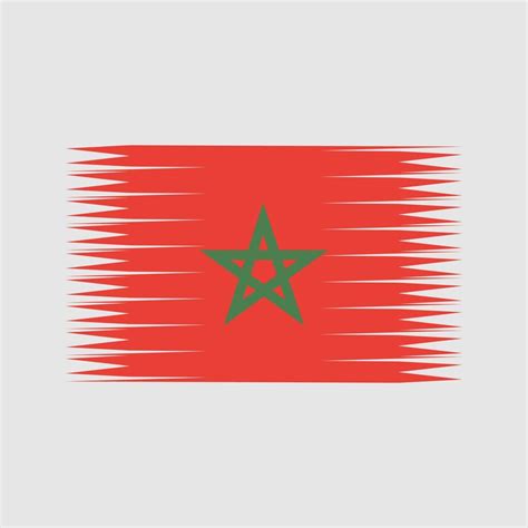 Morocco Flag Vector. National Flag 11081119 Vector Art at Vecteezy