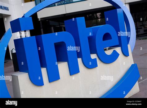 The headquarters of Intel Stock Photo - Alamy