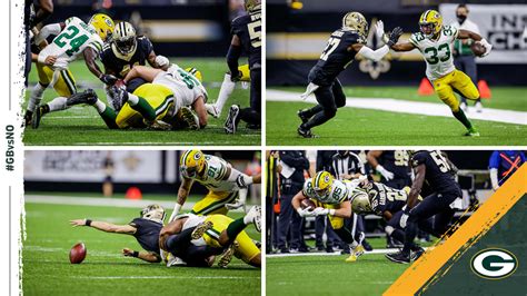 Game Photos: Packers at Saints