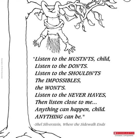 Poems From Shel Silverstein With Valuable Lessons - New York Gal ...