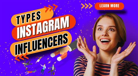 Types of Influencers on Instagram