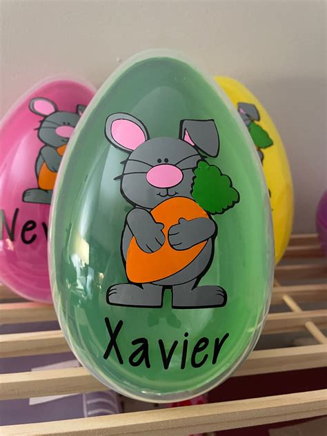 Personalized Easter Eggs, Fillable Large Easter Eggs, Custom Eggs ...