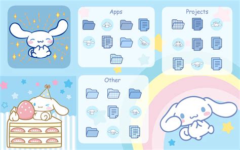 Cinnamoroll Folder Icons - Wallpapers Clan