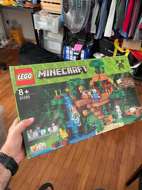 Minecraft 21125 Lego - The Jungle Treehouse Set (opened), Hobbies & Toys, Toys & Games on Carousell