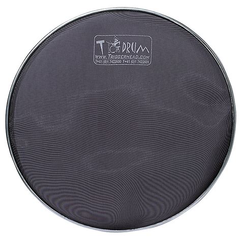 TDrum 20" Black Bass Drum Mesh Head « Mesh-Head