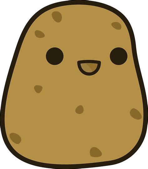 Cute potato | Cute potato, Cute drawings, Potato drawing