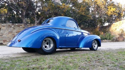 Willys Coupe 1941 Blue For Sale. 1941 Willy's Custom Coupe