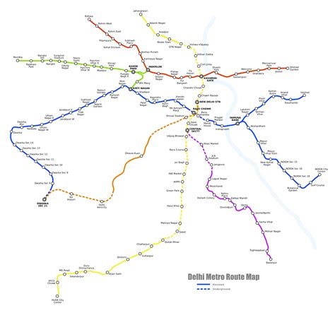 More Delhi Metro Maps | Sarson ke Khet