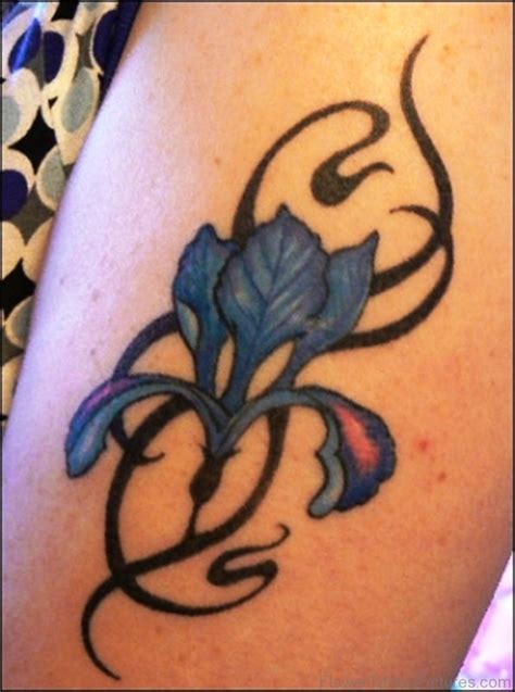 70 Elegant Iris Flower Tattoos