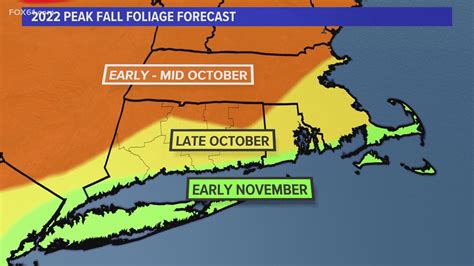 New England's foliage forecast for Fall 2022 | fox61.com