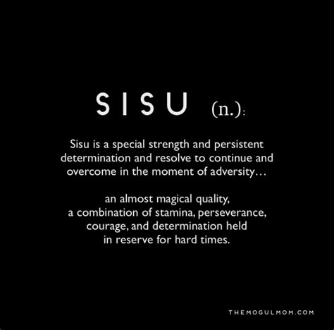 Sisu is my Jam | The Mogul Mom | Unusual words, Weird words, Uncommon words