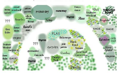 Circular Herb Garden Design Plans