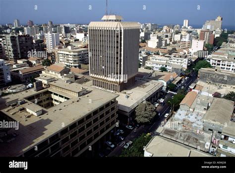 Dakar Senegal downtown skyline overview Stock Photo - Alamy