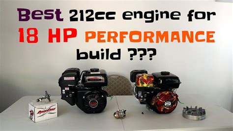 Tillotson 212 versus Predator - Best 212 cc engine for performance mods ...