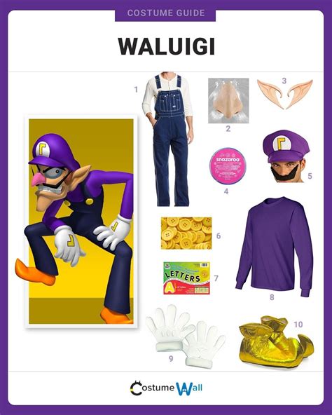 Dress Like Waluigi Costume | Halloween and Cosplay Guides