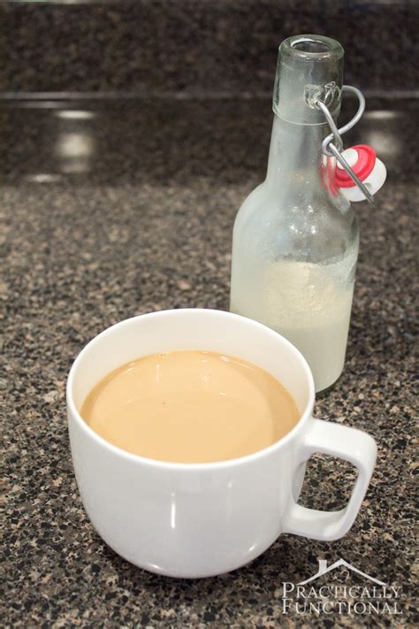 Homemade French Vanilla Coffee Creamer Recipe