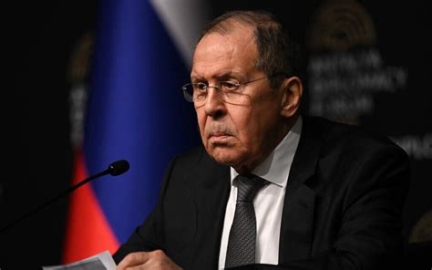 Russian Foreign Minister Sergey Lavrov