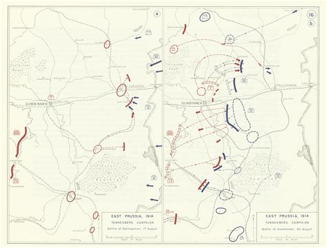 East Prussia, 1914 - Tannenberg Campaign - Battle of Stalluponen, 17 ...