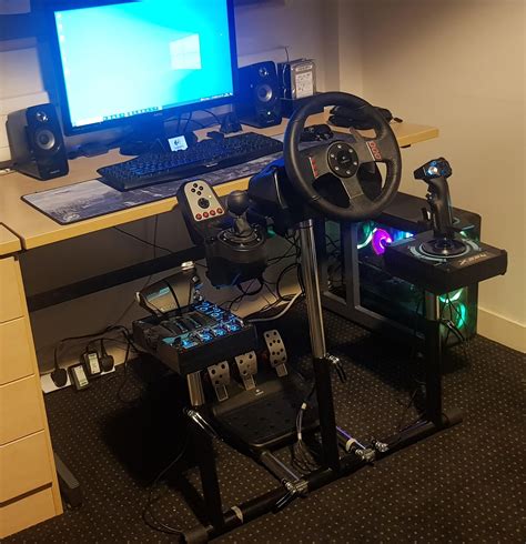 my first sim rig racing setup WSP Deluxe V2 : r/simracing