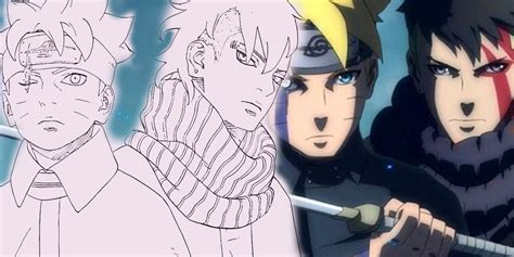 Boruto revela os visuais oficias de Kawaki e Boruto no timeskip do ...