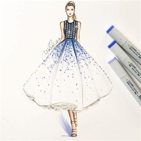 fashion design drawings illustrations videos - Leah Lucien