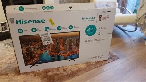 Hisense 43 inch 4K LED TV - Brand New in box | in Aberdeen | Gumtree