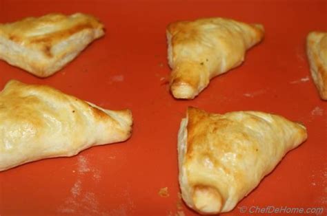 Savory Puff Pastry Turnovers Recipe | ChefDeHome.com