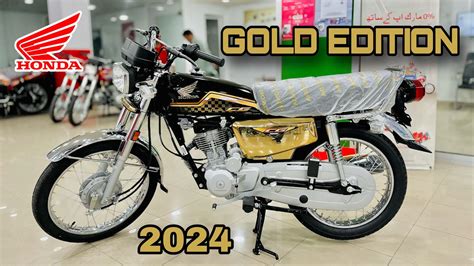 Honda CG 125 Gold Edition 2024 Model Black Colour │ Complete Review ...