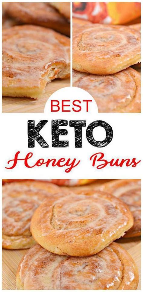 Quick & easy homemade keto honey buns recipe.If you are looking for a delicious & tasty ...