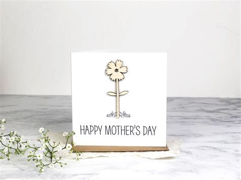 Floral Mother's Day Card - Etsy