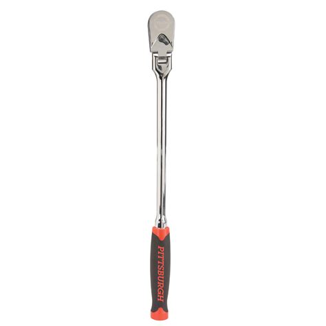 1/2 in. Drive Professional Flex Head Long Handle Ratchet