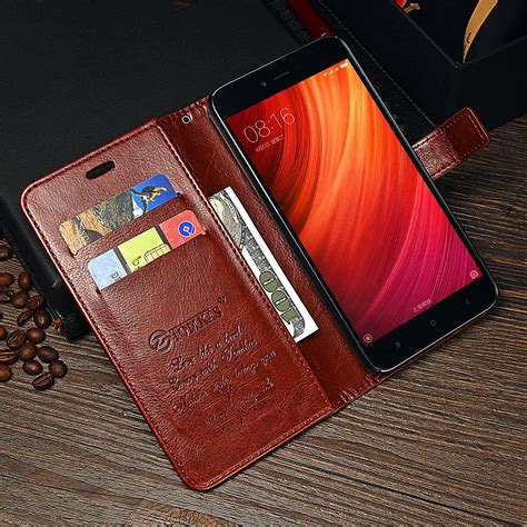 Wallet Case For Xiaomi Redmi Note 5A Case Leather Flip Card Phone Cases For Xiaomi Redmi Note 5A ...