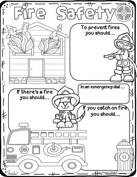 Fire Safety | Fire safety worksheets, Fire safety free, Fire safety