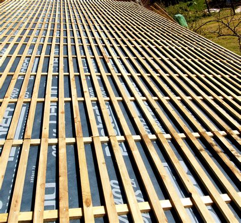 The Battens and Counter-battens for the Roof | Thomson Timber