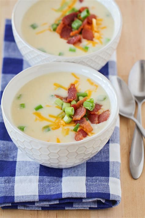 Baked Potato Soup - The Baker Upstairs