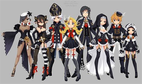 My entries to the Blade & Soul chinese server Server’s second costume design contest.costumes ...