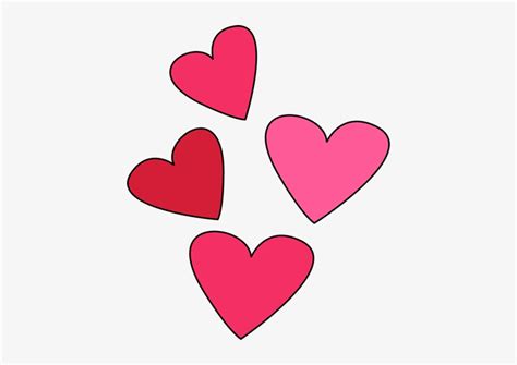 Valentines Day Hearts Clip Art Valentine Week 6 - Valentines Day Hearts ...