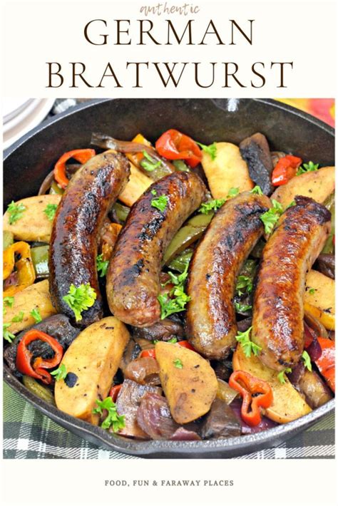 Pan-roasted Bratwurst Skillet | Bratwurst, Bratwurst skillet, Bratwurst ...