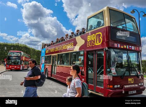 Sightseeing bus in Paris, France, Europe Stock Photo - Alamy