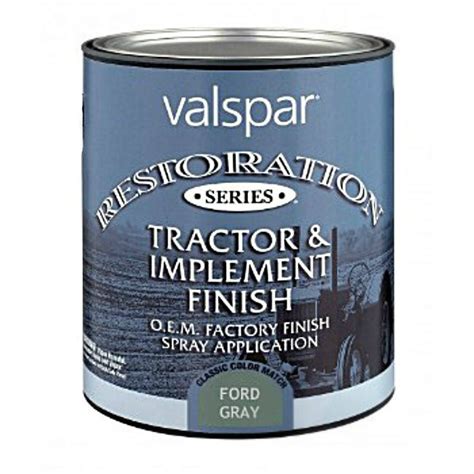 Buy the Valspar 27-0003348-05 Ford Gray Restoration Paint. Qt at ...