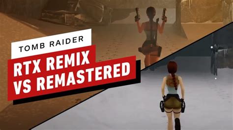 Tomb Raider: RTX Remix Remastered Gameplay (4K 60FPS)