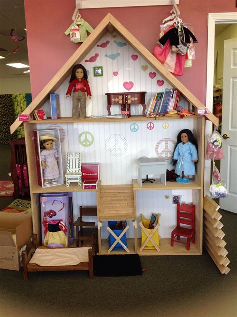 Doll house for American girl dolls | American girl doll house, Girls dollhouse, American girl diy