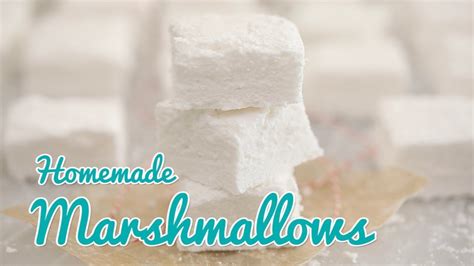 How to Make Homemade Marshmallows (Corn Syrup Free) - Gemma's Bold Baking Basics Ep 25 - YouTube