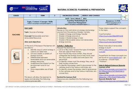 Deped Lesson Plan In Science Grade 7 Sample Lesson Plan For G – NBKomputer