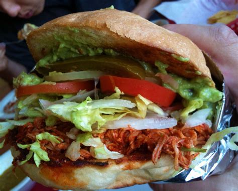 Torta al pastor. | Recetas mexicanas, Tortas mexicanas, Comida