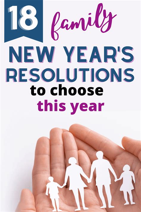 18 Family New Year's Resolutions to Make This Year - Big Family Blessings